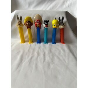 Looney Tunes PEZ  Set 2‎ Bugs, Daffy, Tweety, Yosemite Sam, & Speedy Gonzales